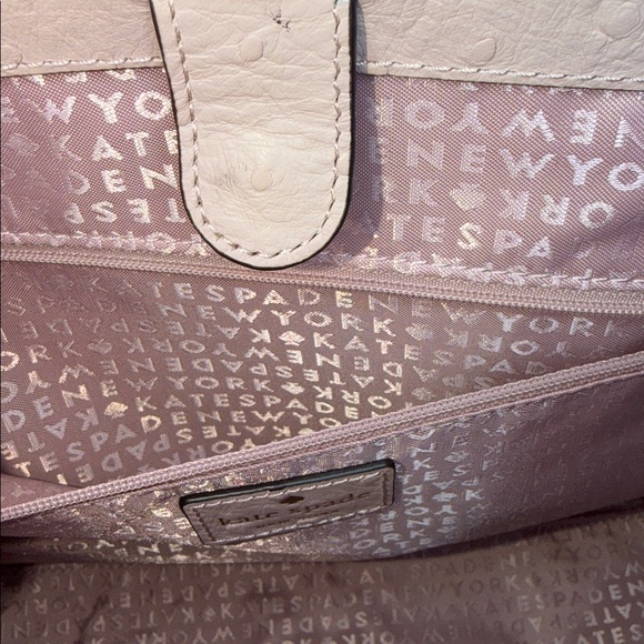 Kate Spade NWT $587 Retail Tags structure blush pebble leather Cross/shld bag - Picture 11 of 16